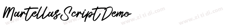 MartellasScript Demo字体转换